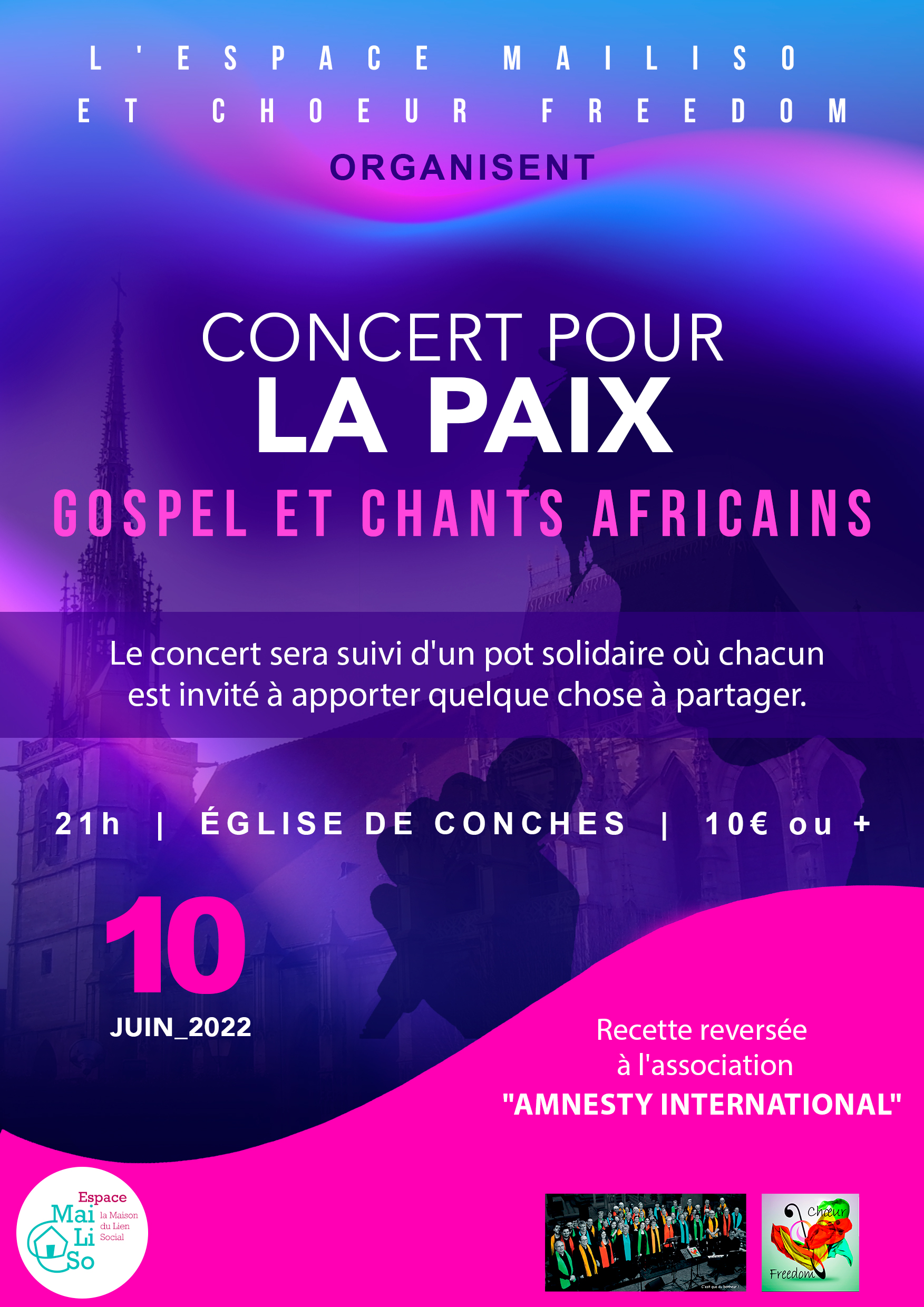 Concert pour LA PAIX