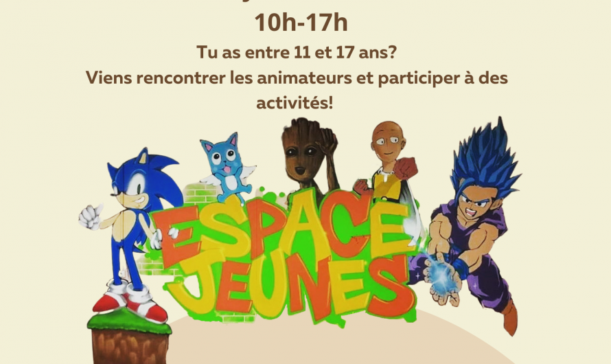 Journée porte ouvertes Espace Jeunes