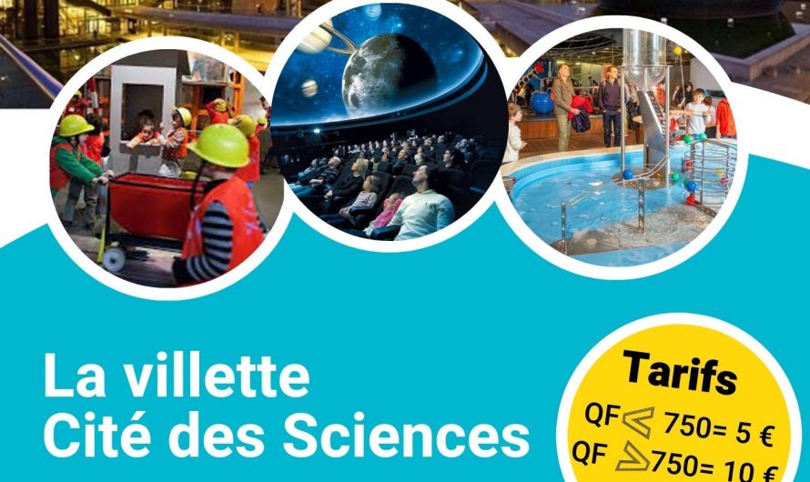 SORTIE EN FAMILLE CITE DES SCIENCES