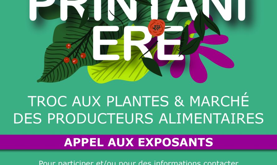 Appel aux exposants Fête printanière