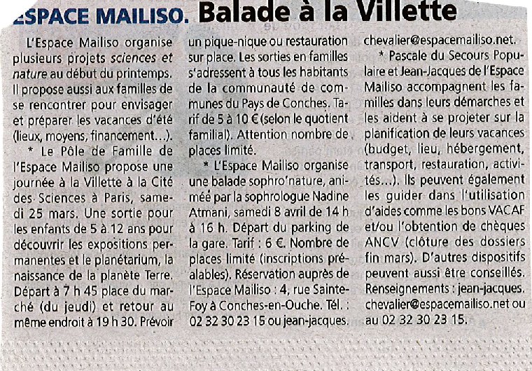 Balade à la Villette