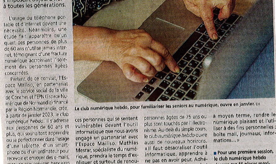 Le numérique accessible aux séniors