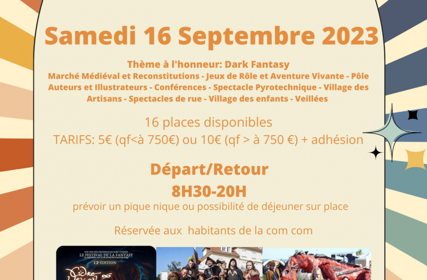 Sortie en famille Festival Cidre et Dragon