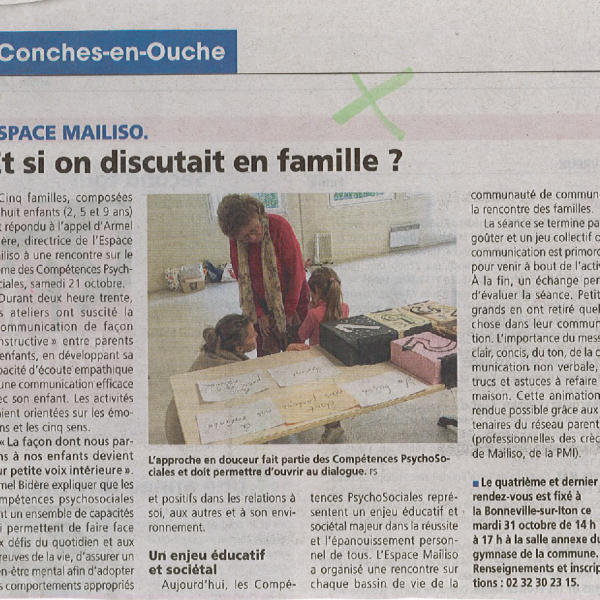 Et si on discutait en famille ?