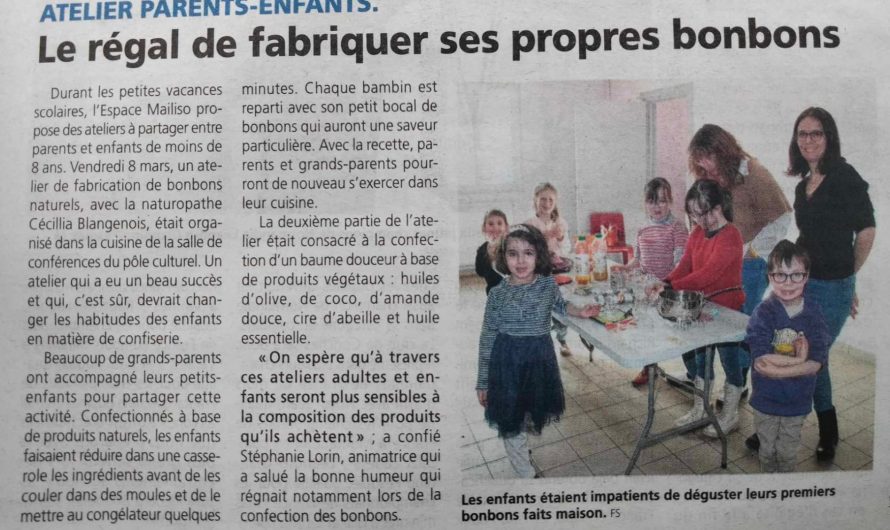 Le régal de fabriquer ses propres bonbons