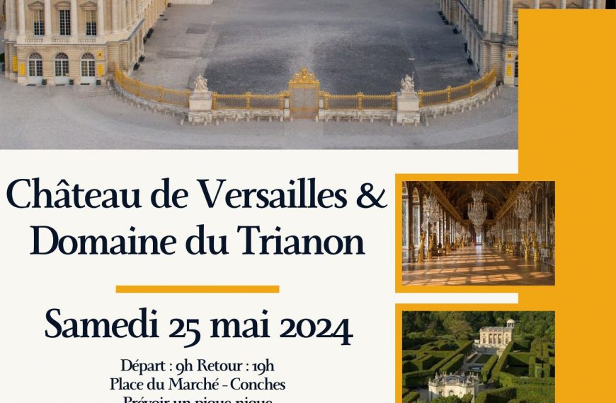 Sortie en famille chateau de versailles & domaine de trianon samedi 25 mai 2024 Espace MaiLiSo