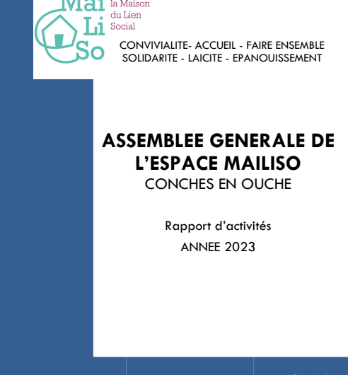 Rapport d’activités Assemblée Générale du 04 Juillet 2024