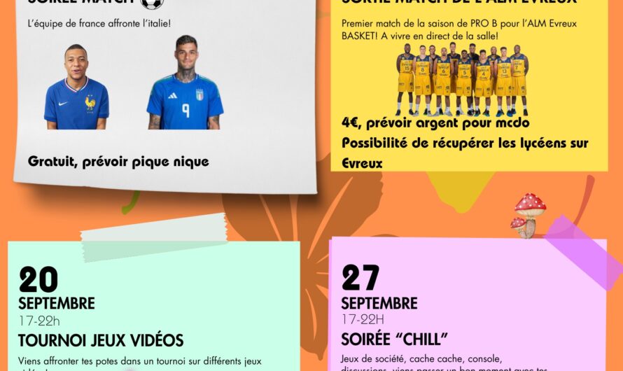 Nouveauté à l’espace jeunes! 