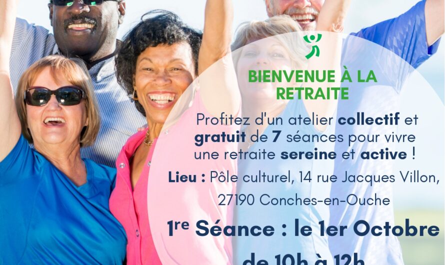 Ateliers Bienvenue à la retraite