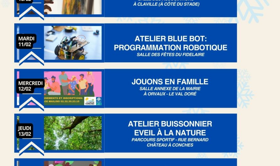 C’est bientôt les vacances d’hiver!!!
