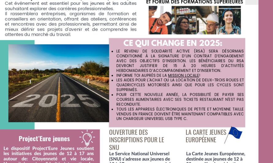 La newsletter des Jeunes en Ouche