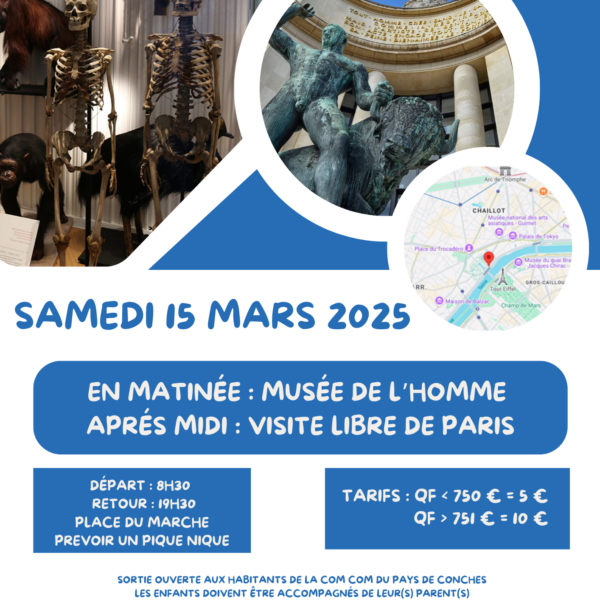 Les 2 prochaines sorties organisées par l’Espace MaiLiSo
