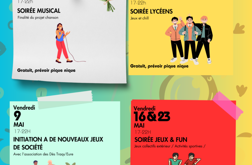 Les vendredis a l’Espace Jeunes