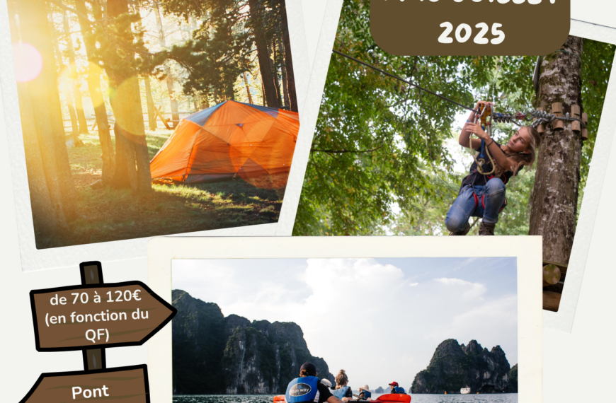 Séjour été 2025