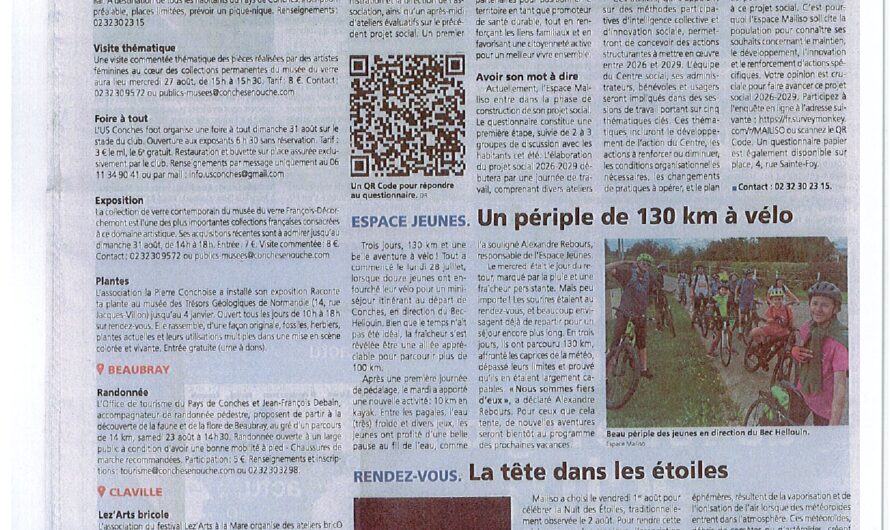 Nouveau projet social à l’Espace Mailiso