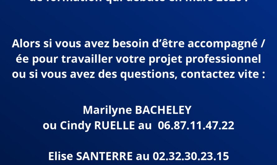 Recrutement de la prochaine session #Avenir