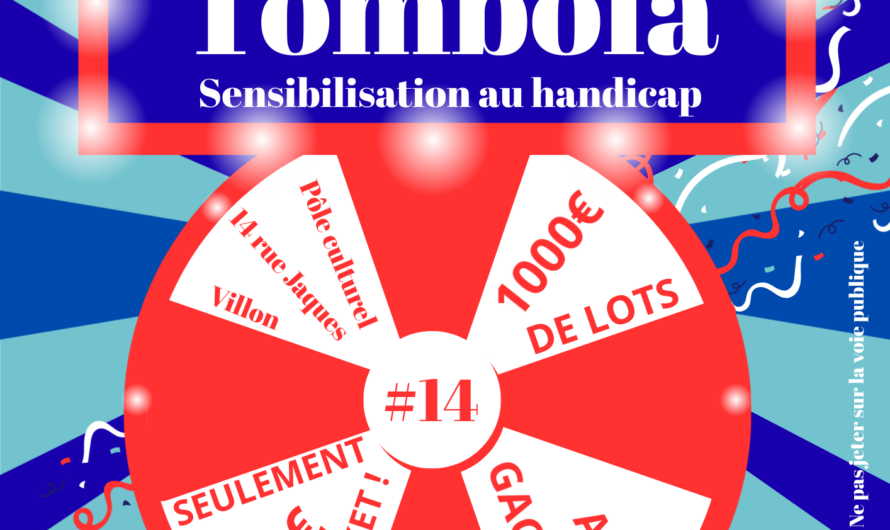 FORMATION #Avenir : Grande tombola – Sensibilisation au handicap