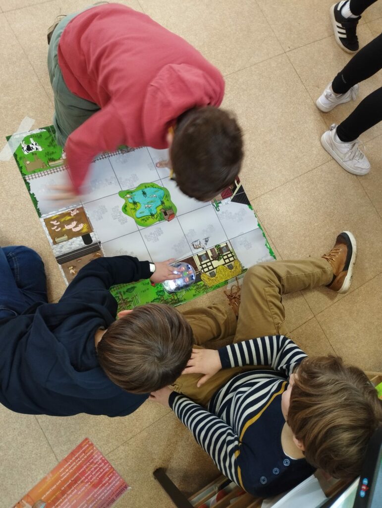 Atelier robotique à l'école